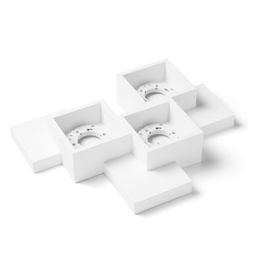 Side small 3 luci soffitto Sforzin illuminazione Lampade in gesso
